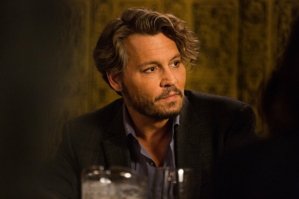 Johnny Depp in "Richard says Goodbye"