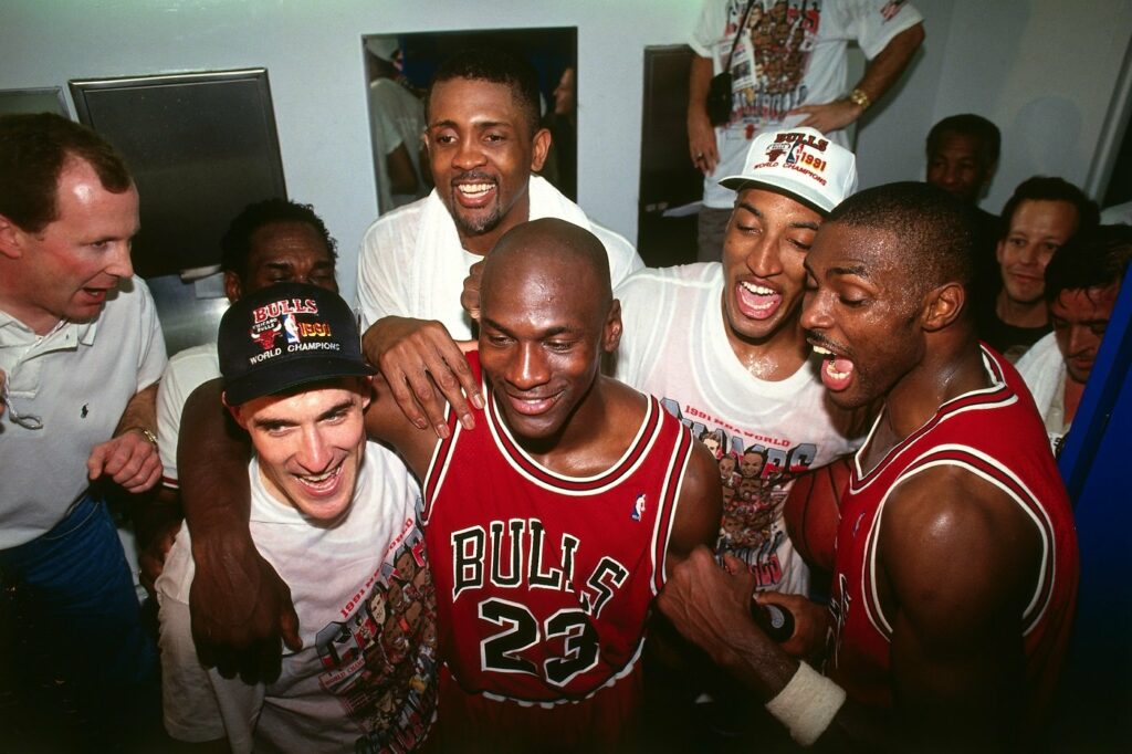 Michael Jorden und die Chicago Bulls