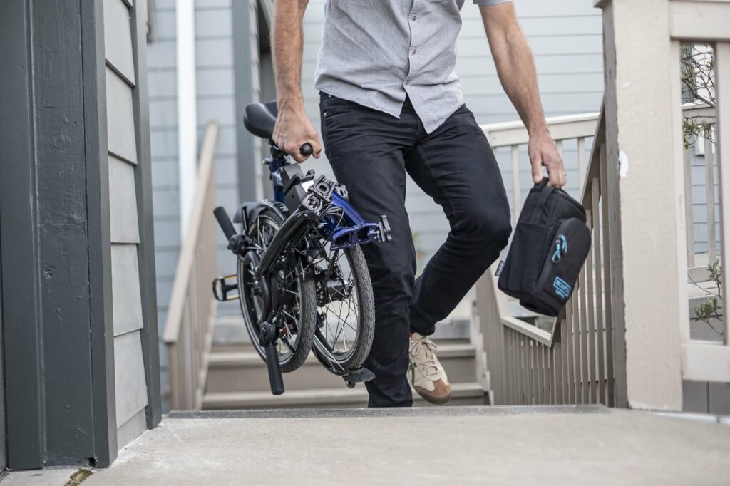 Alter Falter, das Brompton Faltrad unter Strom 3 Brompton Electric Faltrad