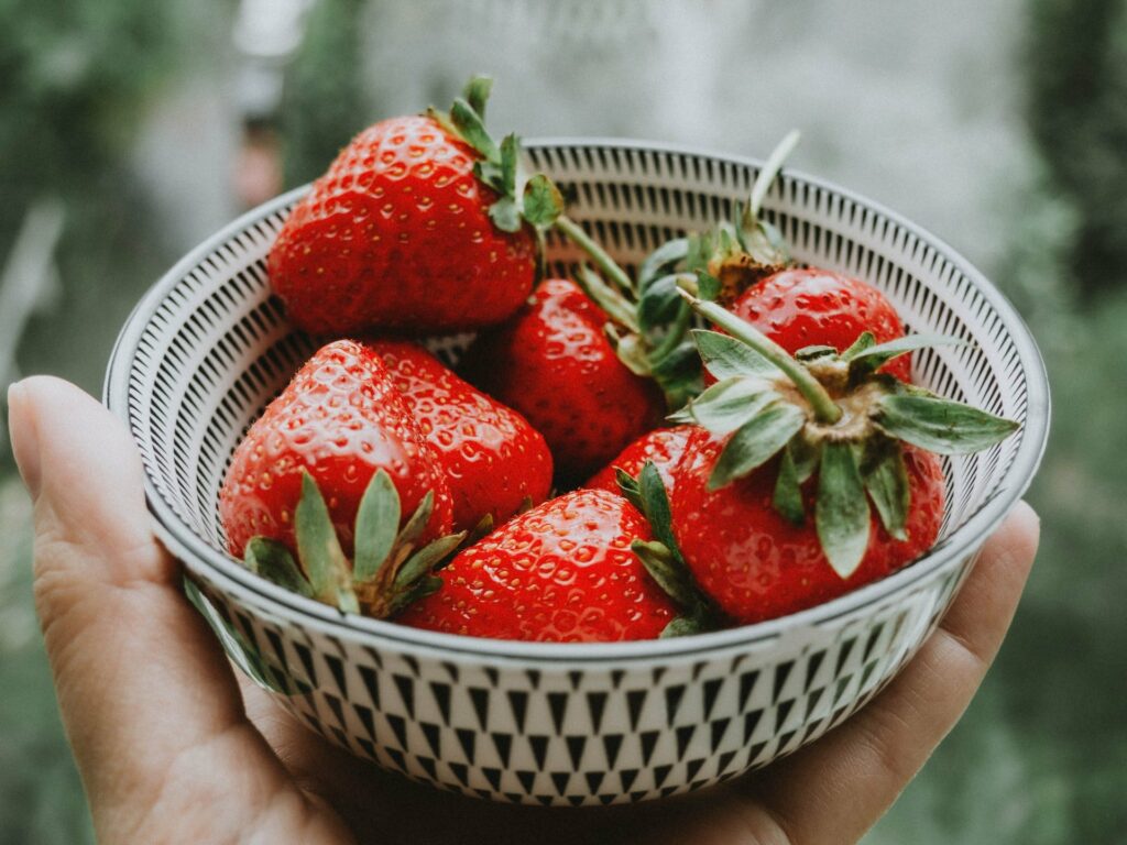 Erdbeeren unterstützen die Fettverbrennung