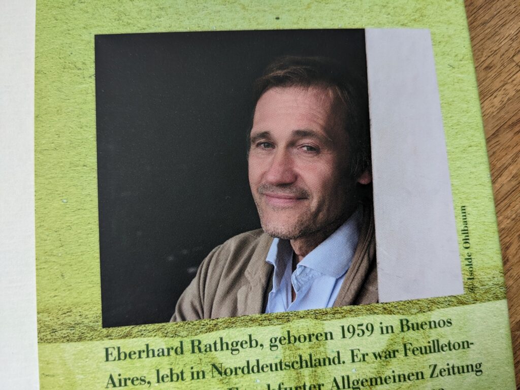 Eberhard Rathgeb, der Autor vom Roman Unser Alter