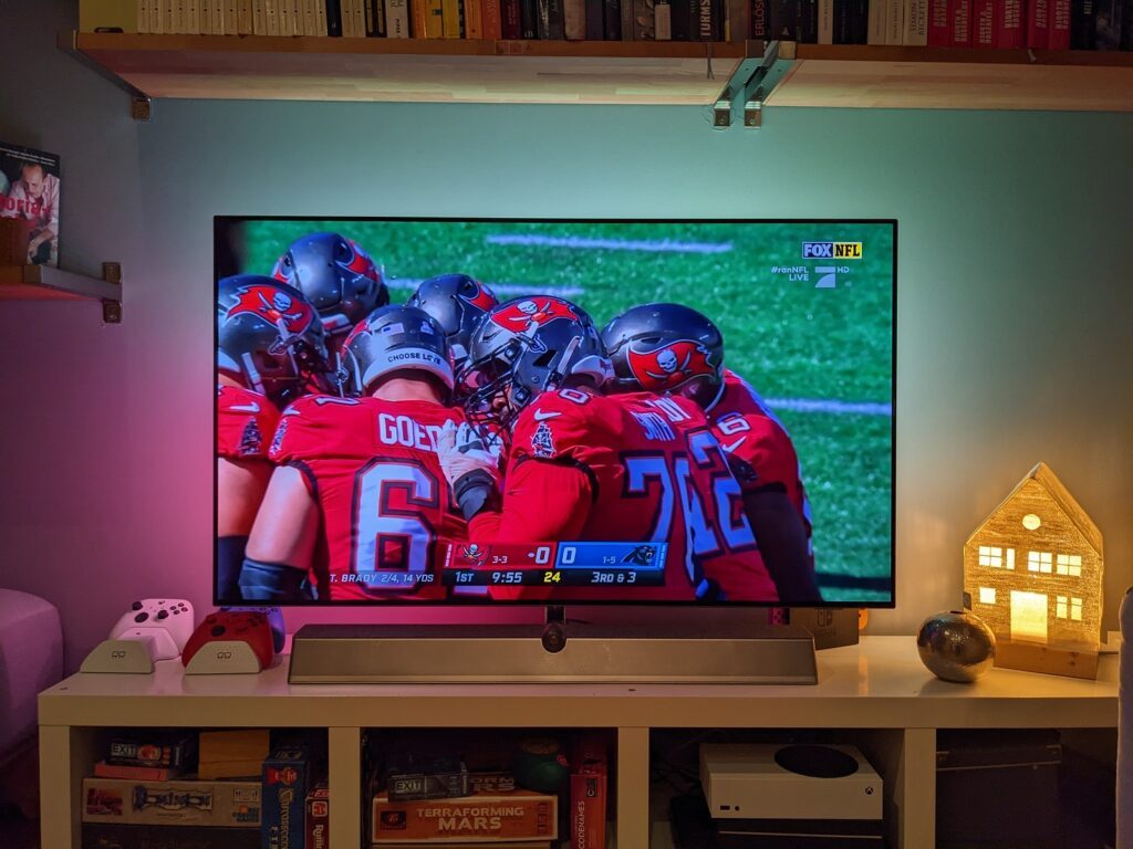 philips oled fernseher sport