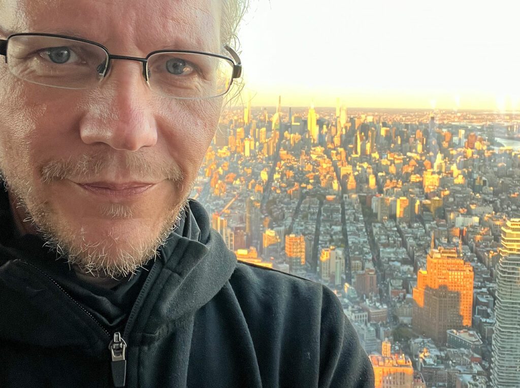 Lars Wirnhier beim New York City Marathon 2022