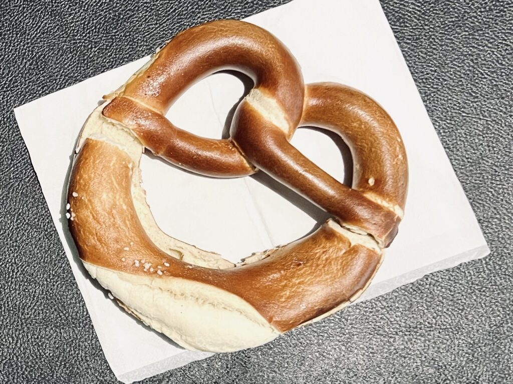 Die letzte Brezel vor Italien