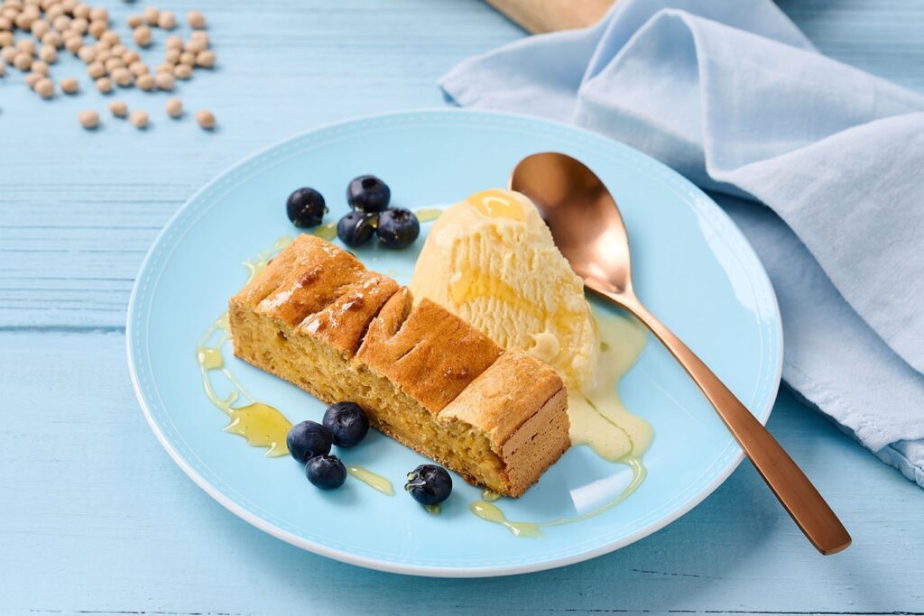 Veggie Xmas - 4 feierliche Gänge mit europäischen Hülsenfrüchten 5 Bananabread 2048px