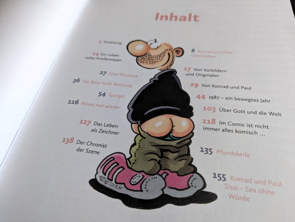 Inhaltsübersicht von Pflaumensturz und Sahneschnitten von Ralf König