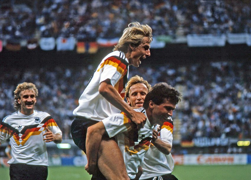 "Ein Sommer in Italien" im Kino - Tore! Titel! Tränen! Die WM 1990 ist zurück 1 Jürgen Klinsmann bei der WM 1990
