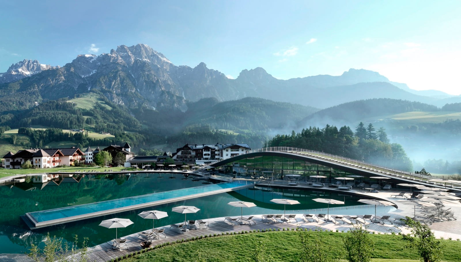Pool Position - Die 10 spektakulärsten Berg-Pools in den Alpen 2 Bild 2 Hotel Krallerhof 1